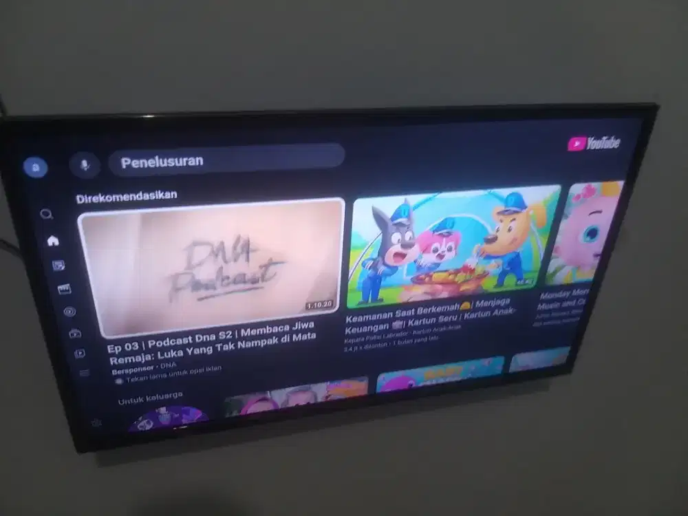 Tv led panasonic 32 inch + xiaomi tv stik