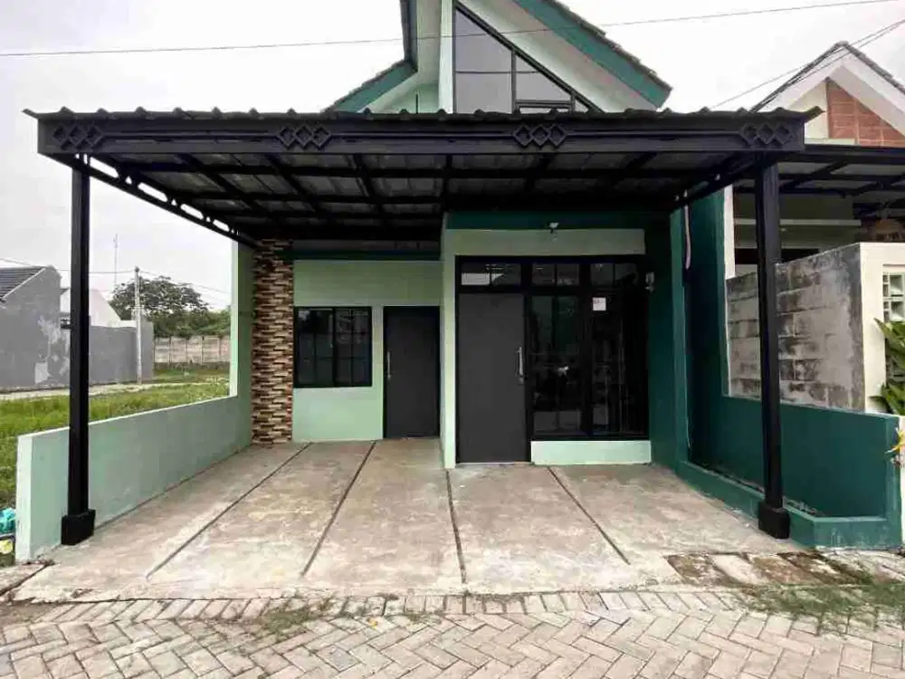 Rumah baru siap huni murah bisa KPR dekat tol taman Rahayu Setu Bekasi maryam