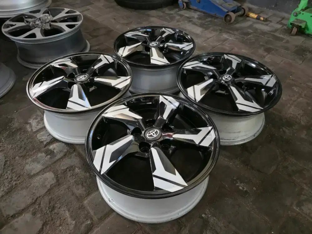 Velg Ori Rush TRD Sportivo R16 Terios Innova Hilux Camry Nav1 Voxy APV