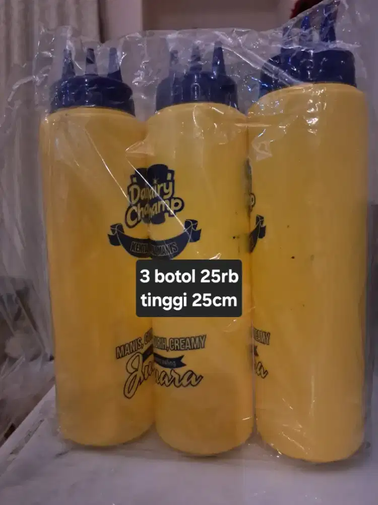 Botol saus 3 lubang