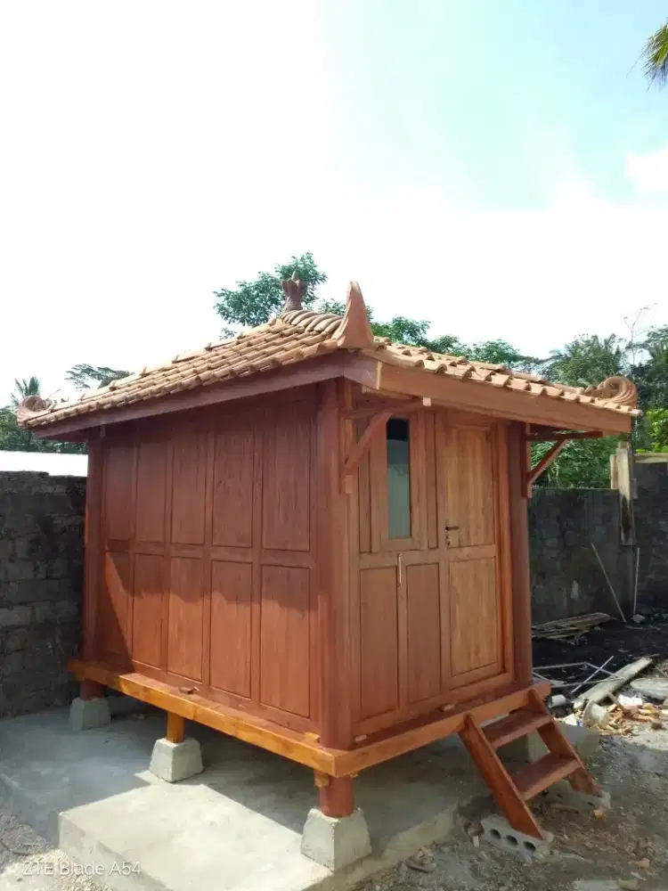 Gasebo mushola 2x2, modern dan terlaris