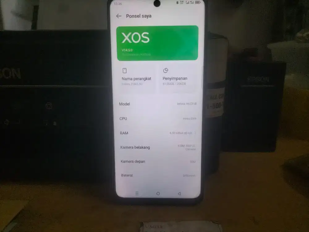 Infinix zero 30 8/256gb NFC