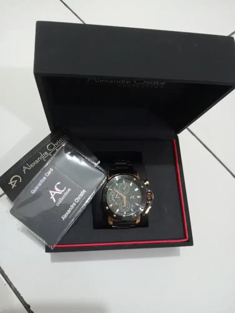 Jam Tangan Alexandre Christie ory Black