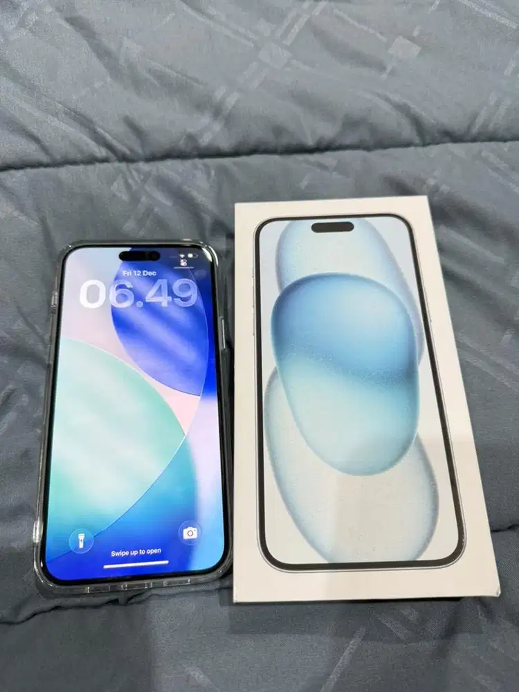 IPHONE 15 PLUS 128GB IBOX FULLSET MULUS LIKE NEW