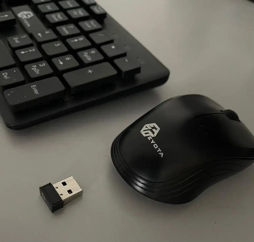 mouse keyboard wireless 2.4ghz + dongle