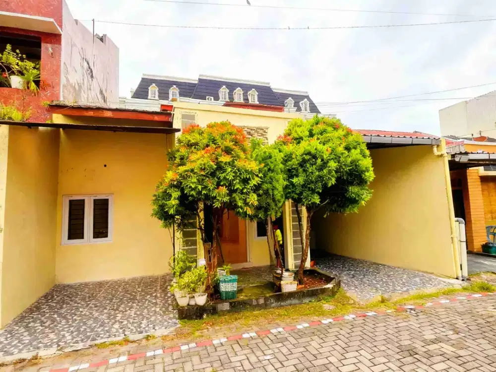 rumah cluster disewakan lingkungan aman banyuanyar solo