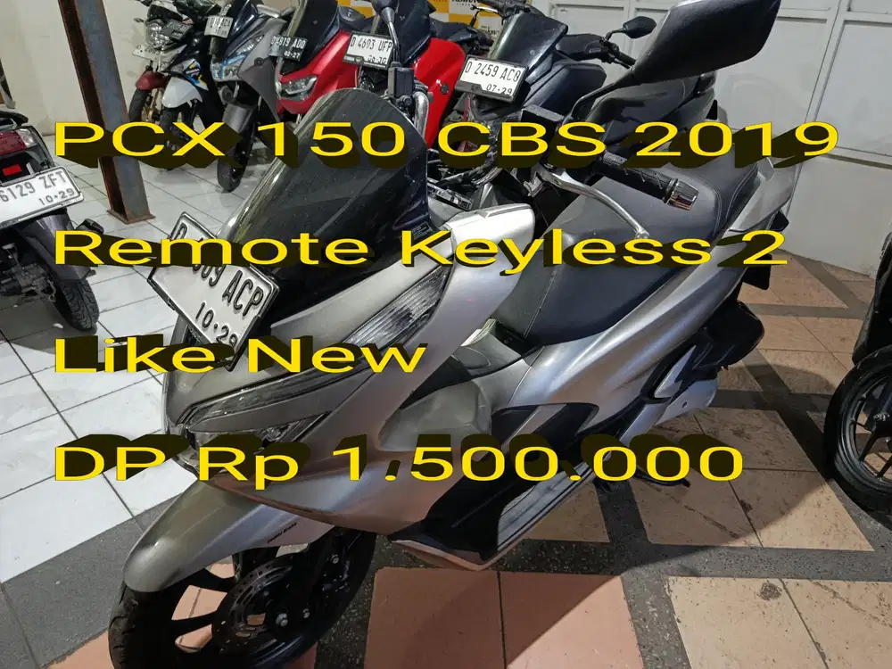 PCX 150 2019. Pajak Panjang. Remote 2. Like New.Standar.Cash/Kredit/TT