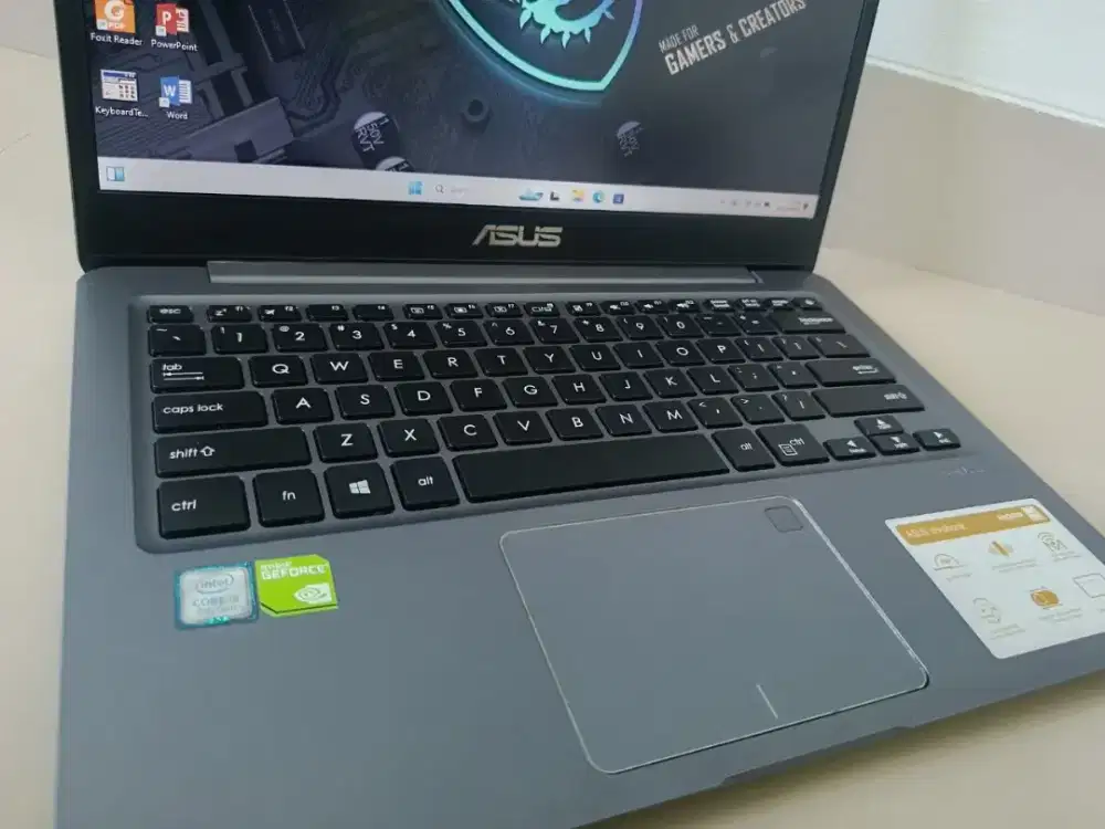 Laptop Asus Core i5 RAM 8GB VGA NVIDIA 2GB Gaming Desain