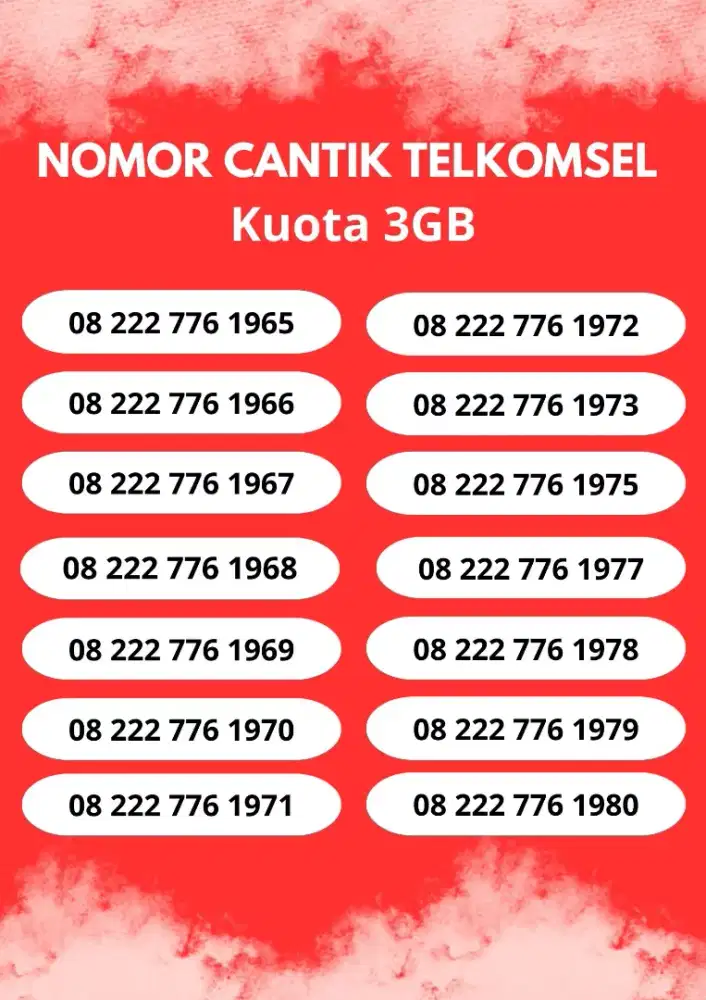 NOMOR CANTIK TELKOMSEL