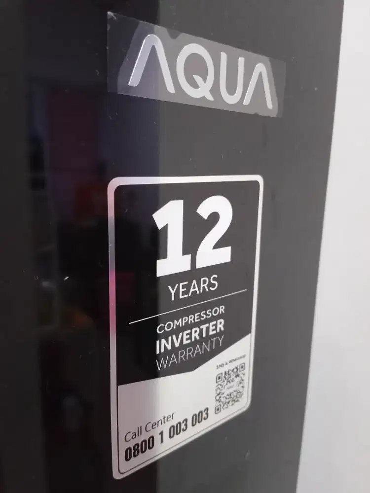 KULKAS TWININVERTER AQUA 2 PINTU LOW WATT