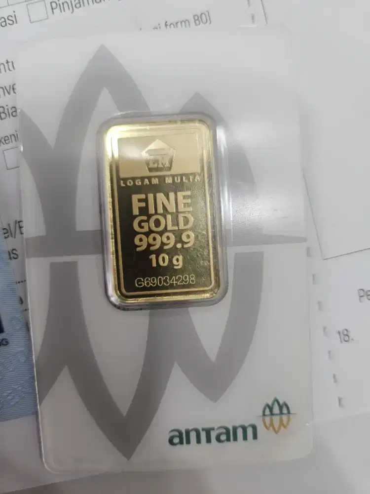 Logam Mulia Antam 10 Gram Certieye