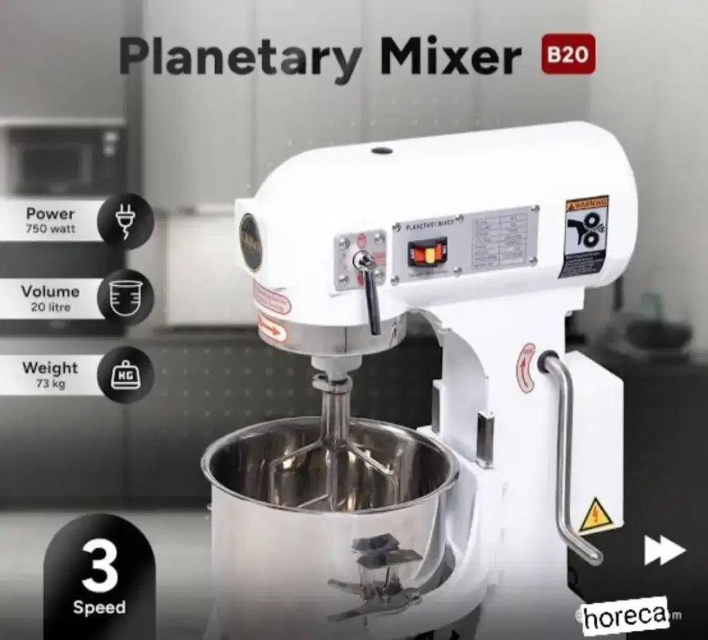 Mixer Planetary Crown 20 liter