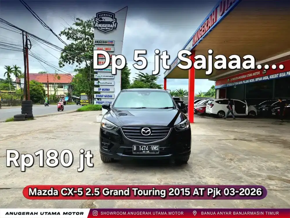 Dp 5jt Mazda CX-5 2.5 Grand Touring 2015 Automatic Pjk 03-2026