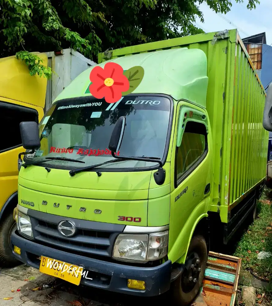 Hino Dutro 6ban Long Box Besi 5.7mtr Turbo Ors Bio Solar Colt Euro2