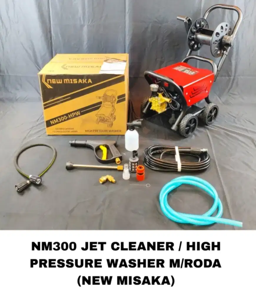 Jet cleaner model dorong merk triarrows/misaka