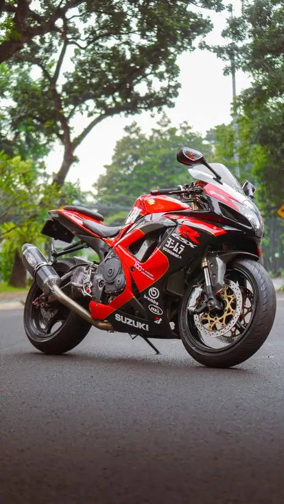 Suzuki gsx 600 R 2007 k7 1985 ninja,cbr,z800,zx25,r6,istimewa mantap