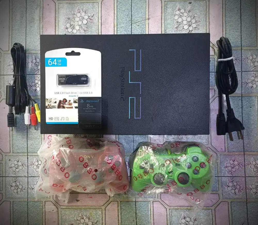 Ps2 fat/tebal matrix 38 game (bekas)