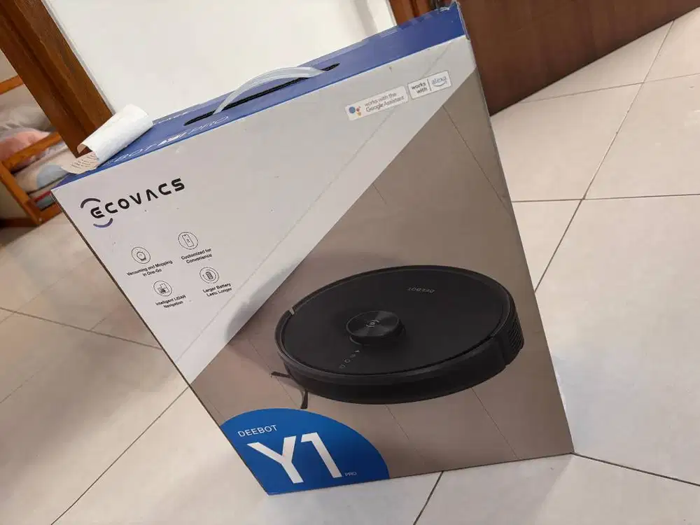 Robot Vacuum Cleanner - Ecovacs DEEBOT Y1 PRO (BNIB)