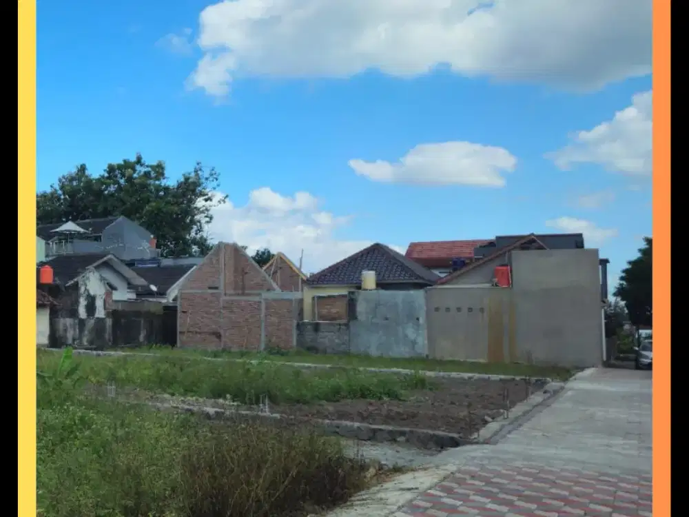 Tanah Pekarangan Kaliurang Jogja Siap Bangun Utara Pasar Gentan