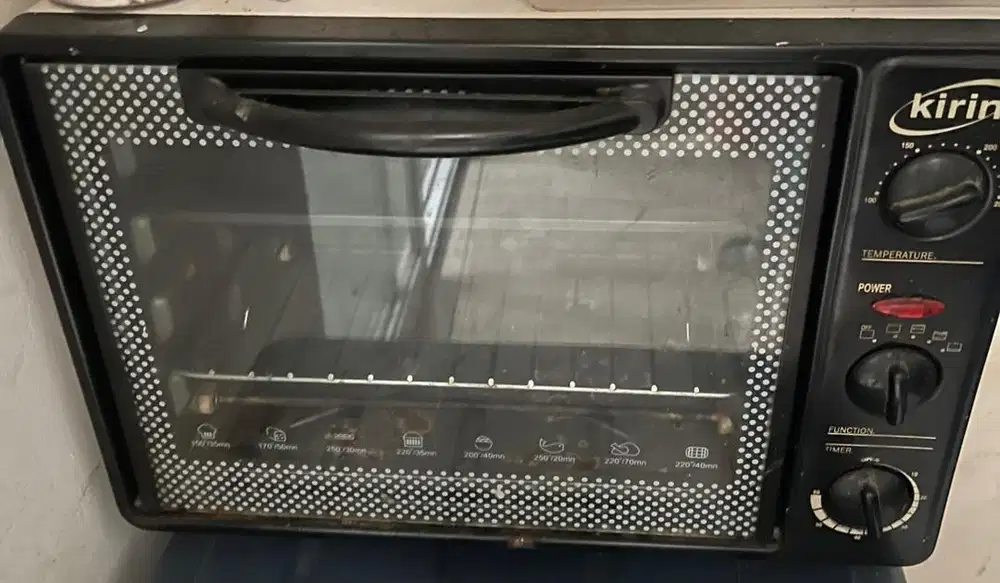 Microwave merk Kirin (yg nyala hanya api atas)