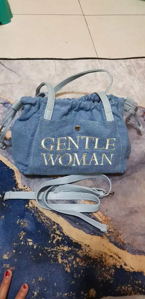 Tas denim gentle woman