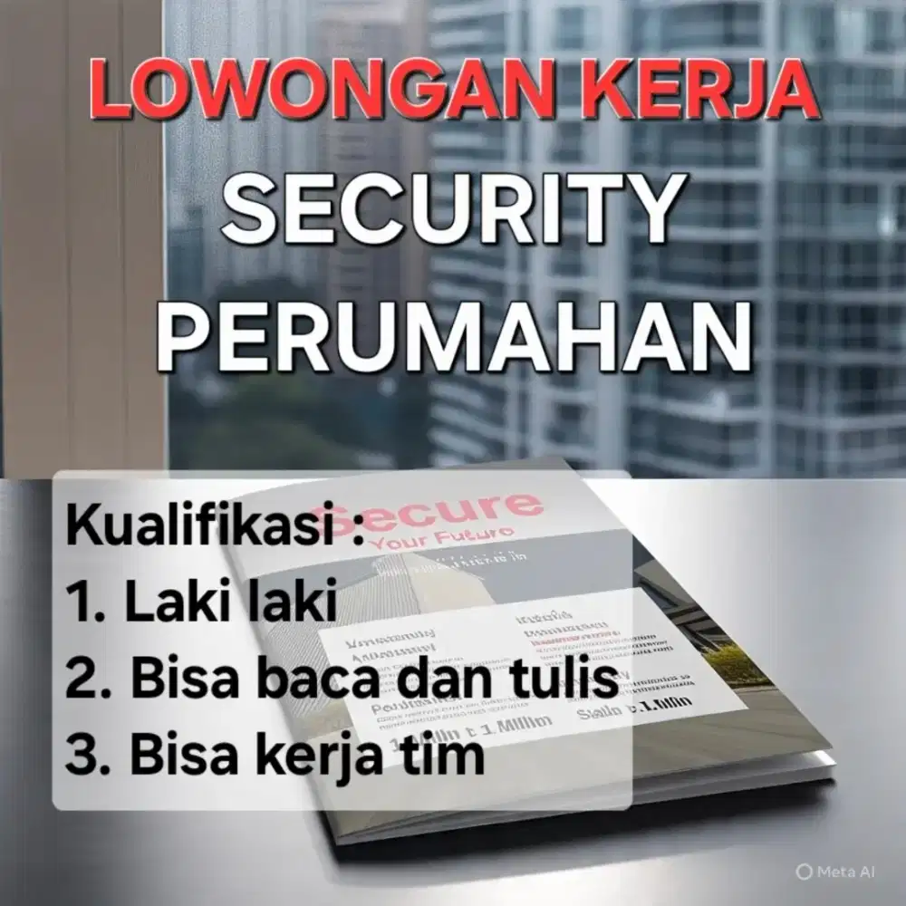 Lowongan kerja security perumahan daerah Pancoran Mas Depok