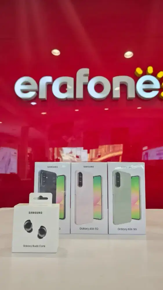 SAMSUNG A 56 CASH BACK 500K FREE ADAPTOR  BISA CREDIT TANPA SURVE