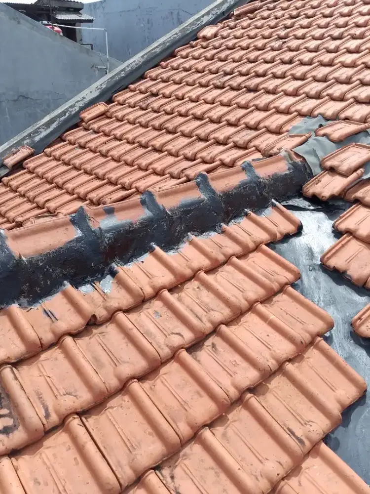 Perbaikan atap bocor/rembes