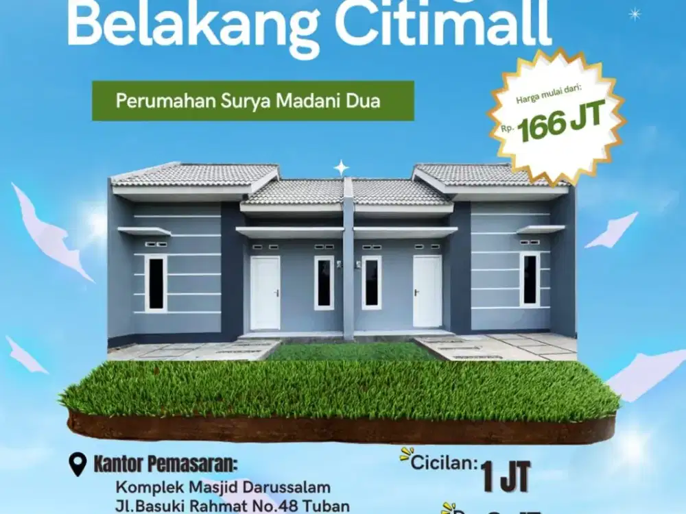 Rumah Subsidi Belakang Citimalll