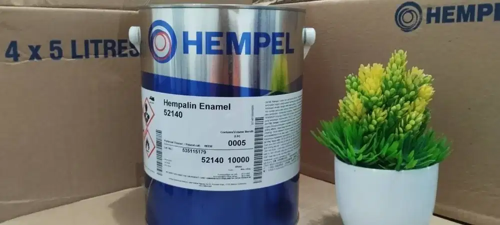 HEMPALIN ENAMEL 52140 ALKYD (5 LITER) 1 Komponen