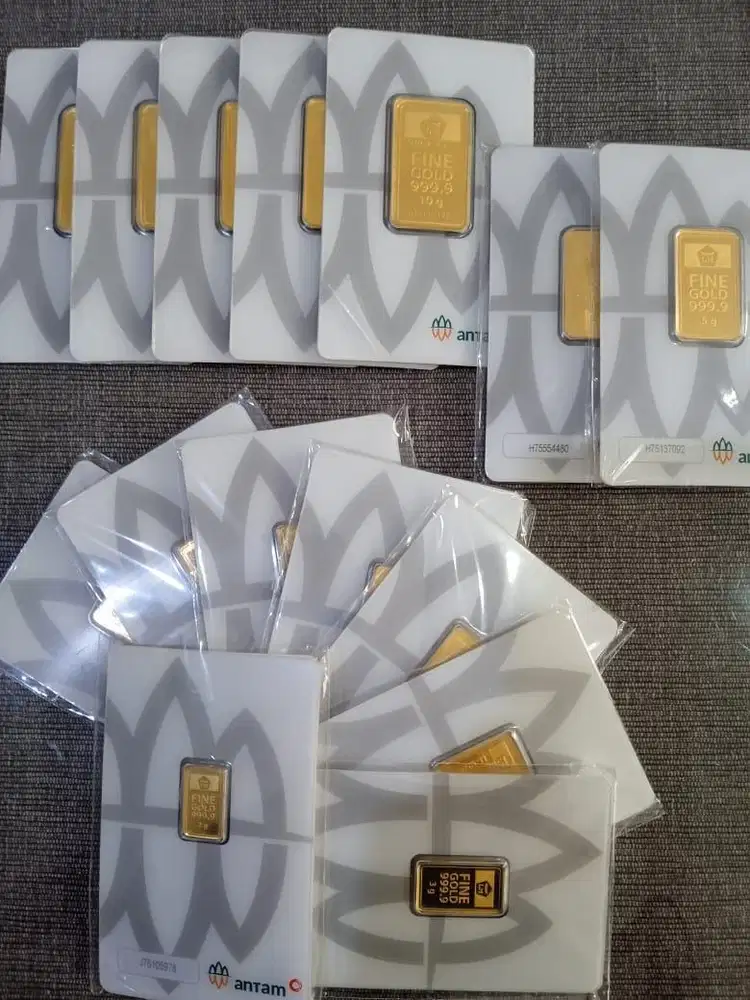 JUAL EMAS BATANGAN ANTAM ASLI