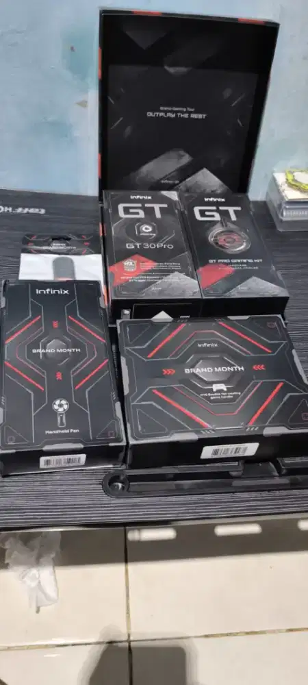 INFINIX GT 30 PRO 8/256 FULLSET+GIFTBOX MULUS NO MINUS BISA TT/BT