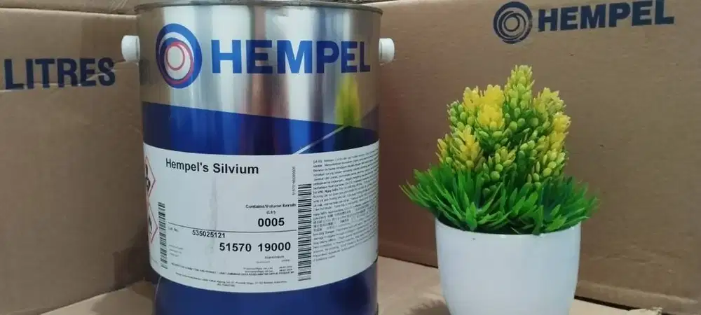 HEMPELS SILVIUM 51570 RAL 9006 (5 LITER) 1 Komponen