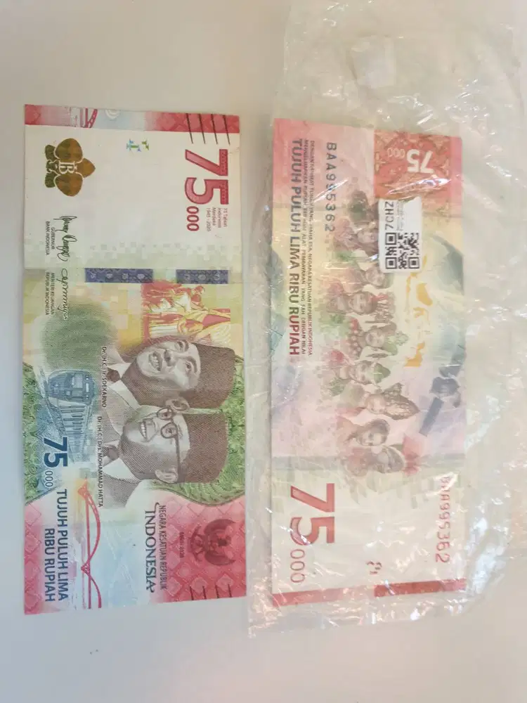 Uang 75 Ribu Limited