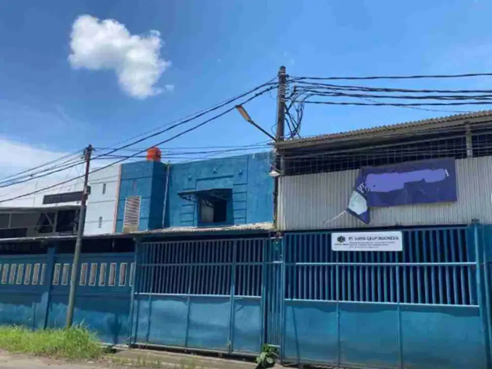 Gudang di Komplek Industri Facto – LT 505 m², LB ±440 m² – Jatiuwung Tangerang