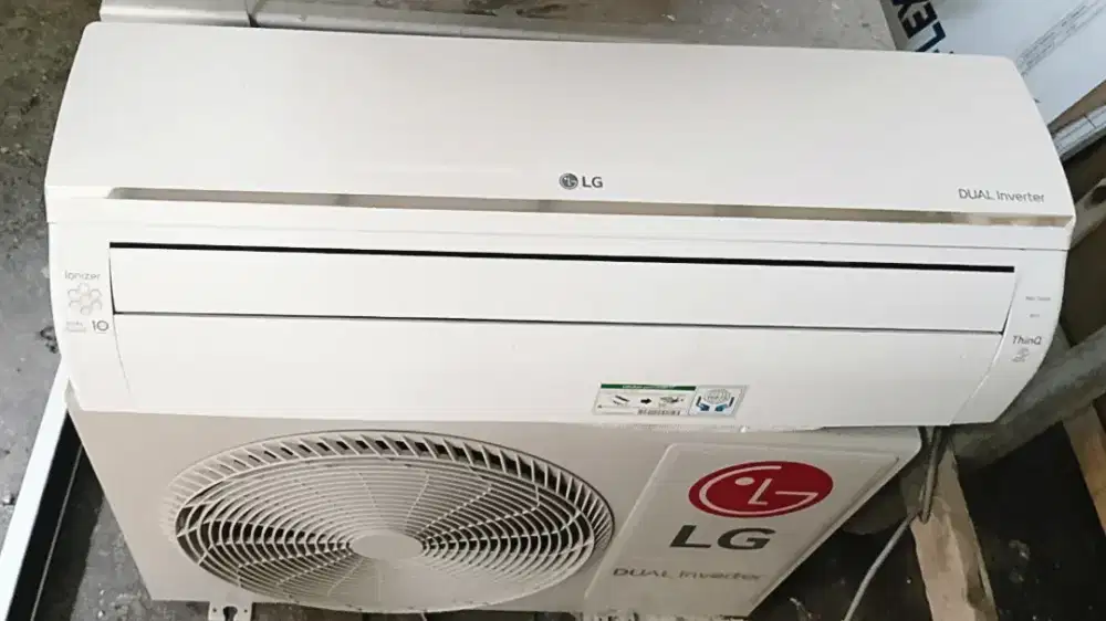 ac LG dual inverter 1/2pk ori garansi