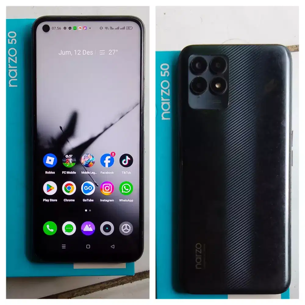 Realme Narzo 50 120Hz/Fps Normal