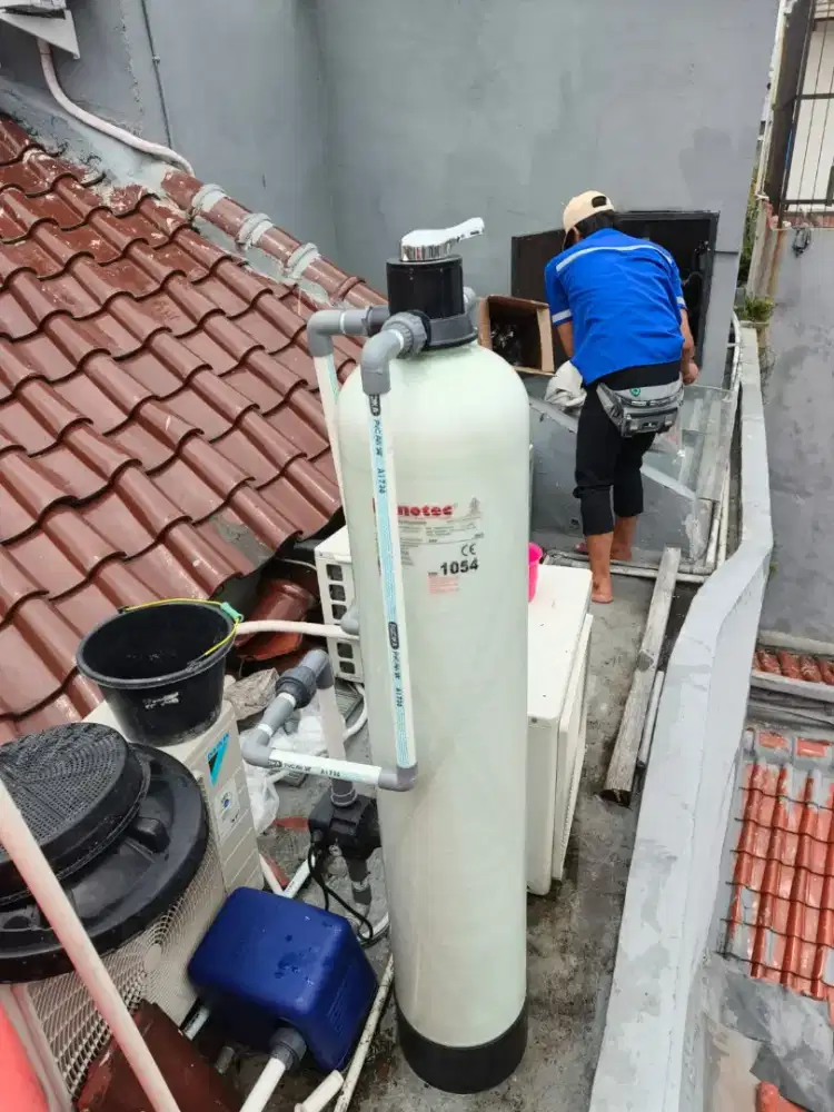 Sepaket tinggal pasang filter penyernih air sumur & pam