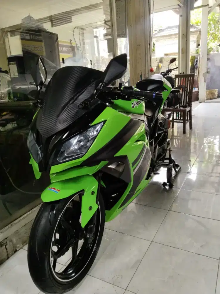 KAWASAKI NINJA FI TAHUN 2013 PAJAK OFF 1X SURAT LENGKAP