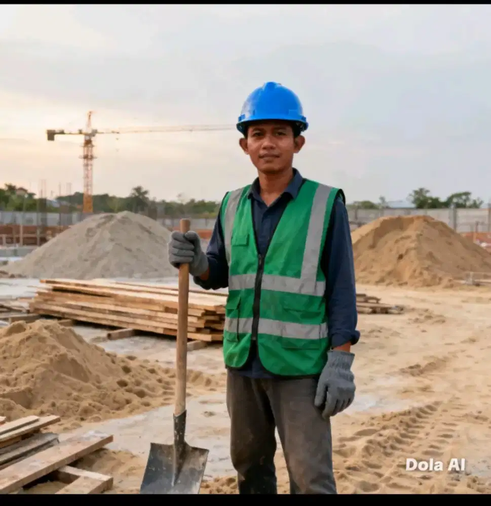 Dibutuhkan tukang .baja ringan. Batu dan kayu serta  listrik