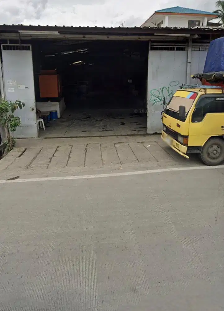 Jual Gudang + Rumah tinggal + kantor