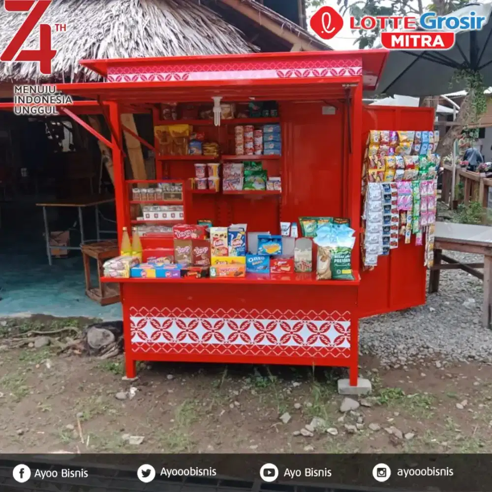 Gerobak Besar Full Besi Multifungsi