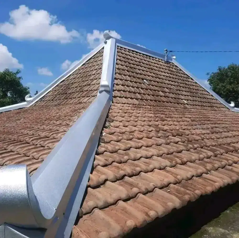 Talang air berbagai model dan wuwung