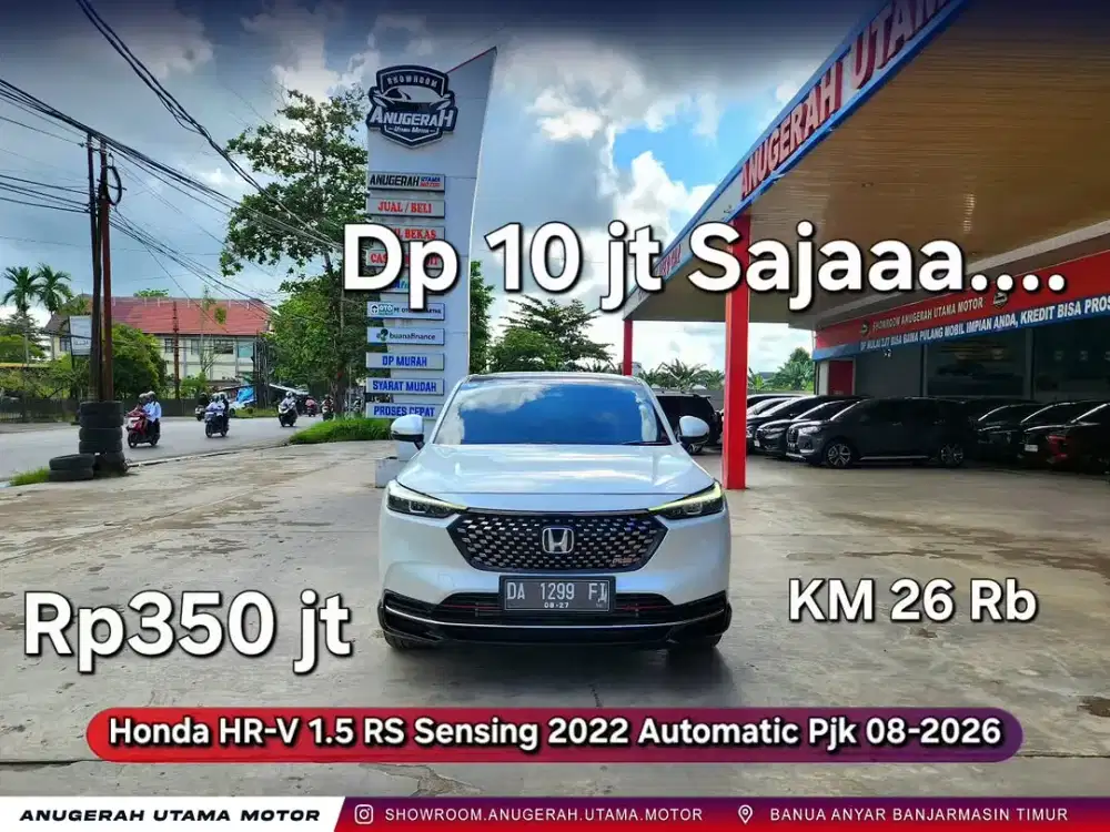 Dp 10jt Honda HR-V 1.5 RS 2022 Automatic Pjk 08-2026