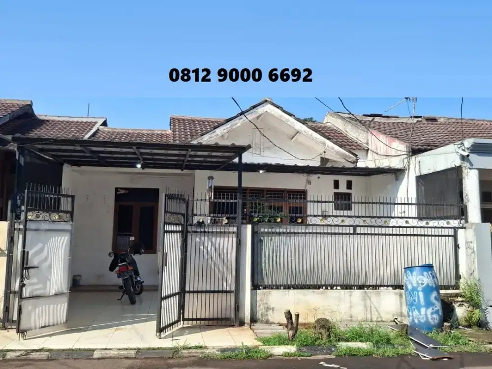 Jual Rumah Murah Villa Dago Tol Serua dekat BSD Tangerang Selatan