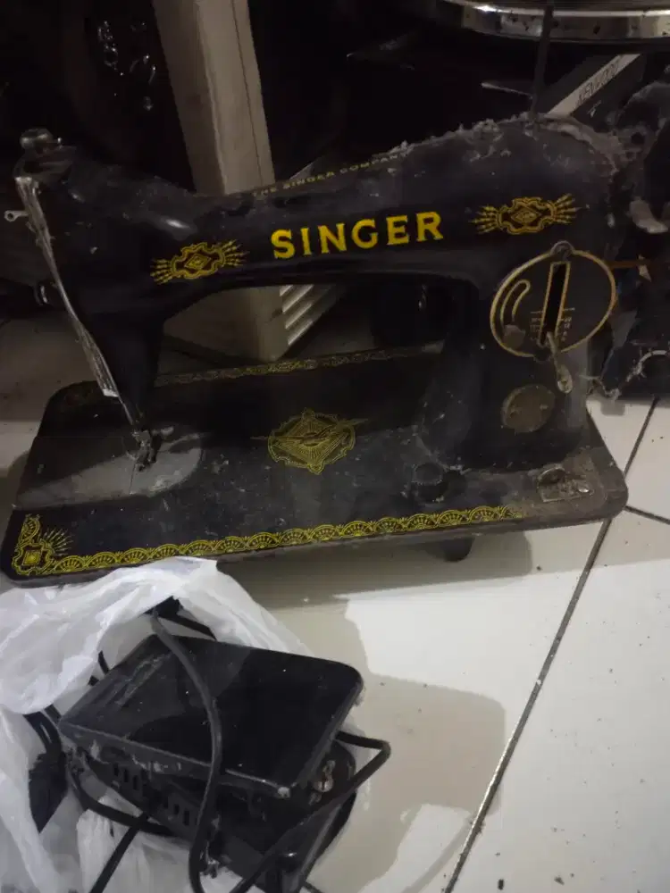 Mesin jait singer plus dinamo