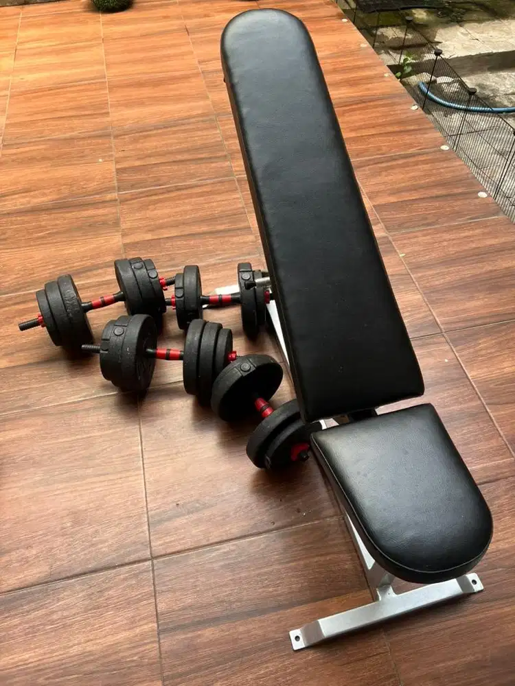 Alat fitness gym chest incline