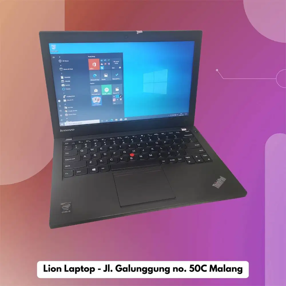 RAM 8GB SSD 256GB Core i5 Murah Lenovo Thinkpad X240 [12|12]