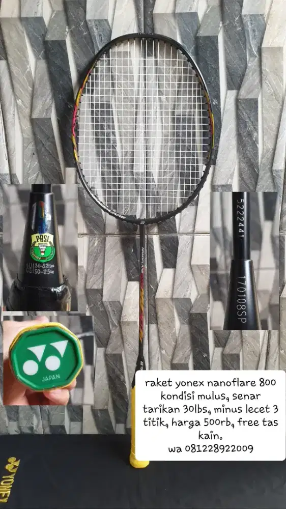 Raket yonex nanoflare 800