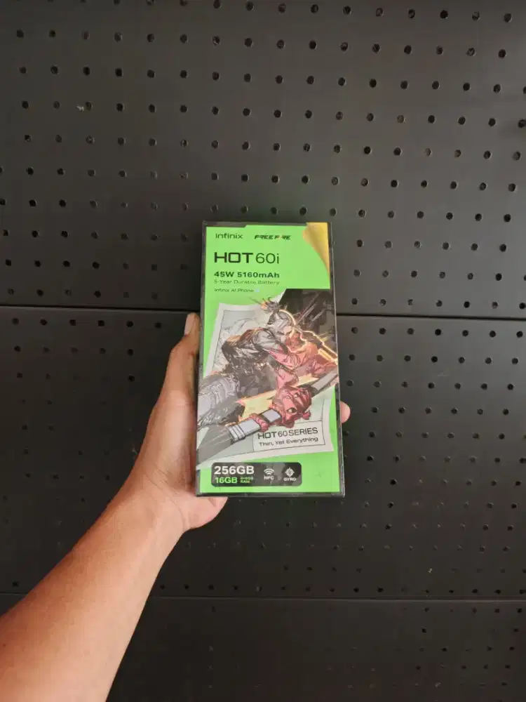 [ Fast respon WA ] Infinix Hot 60i NFC 8+8/256 Garansi resmi 1thn